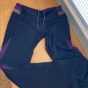 Warm weather lulu flare leggings